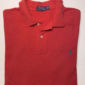 Men Long Sleeves Polo Ralph Lauren Shirt 2XLT Tall